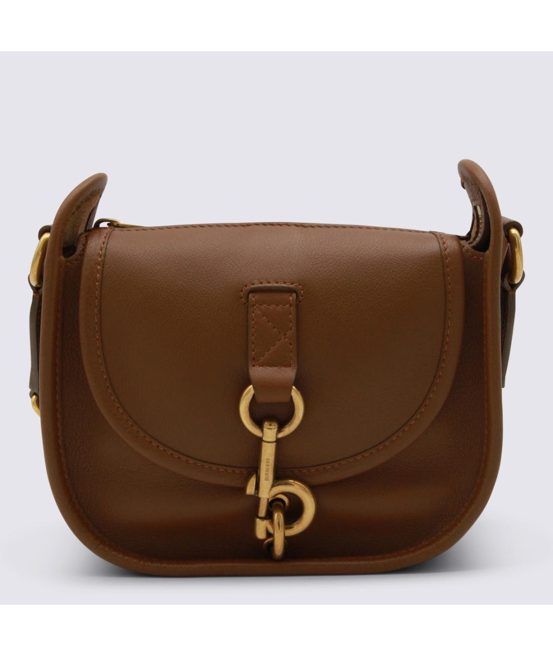 BURBERRY Коричневая сумка через плечо, фото 5