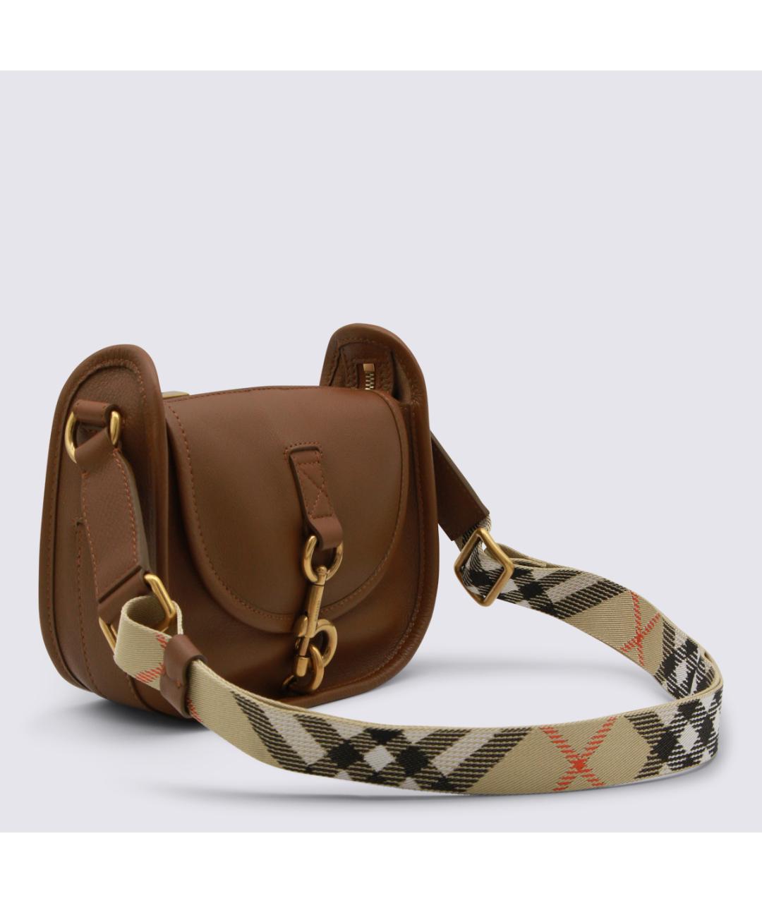 BURBERRY Коричневая сумка через плечо, фото 2