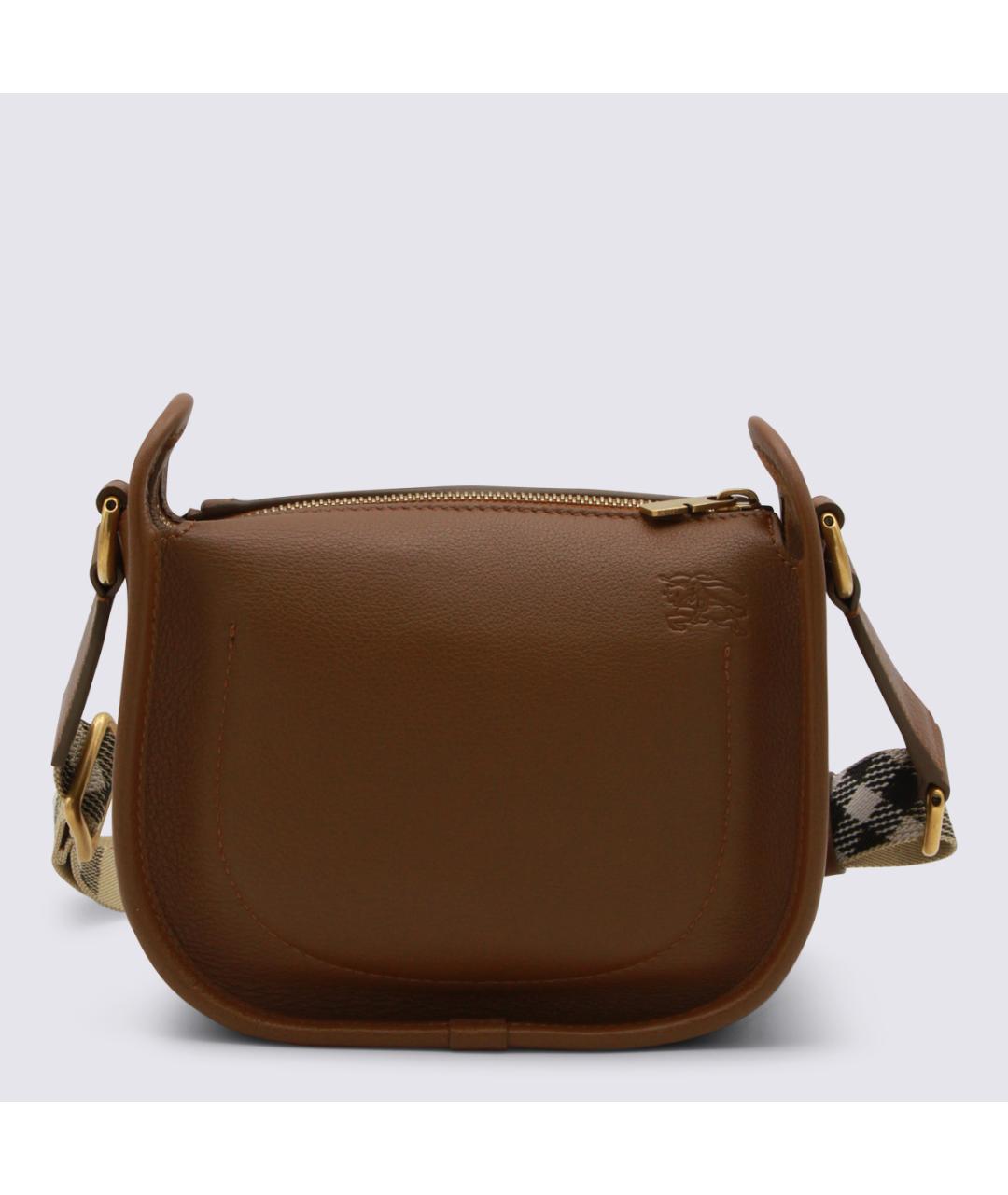 BURBERRY Коричневая сумка через плечо, фото 3