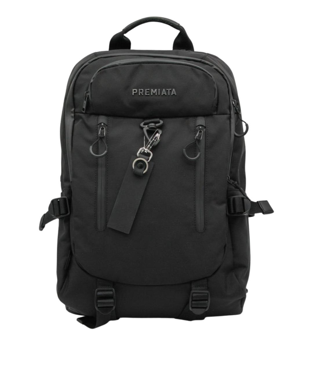 PREMIATA Черный тканевый рюкзак, фото 1