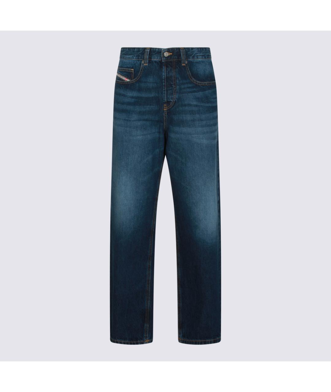 DIESEL Хлопковые прямые джинсы, фото 5