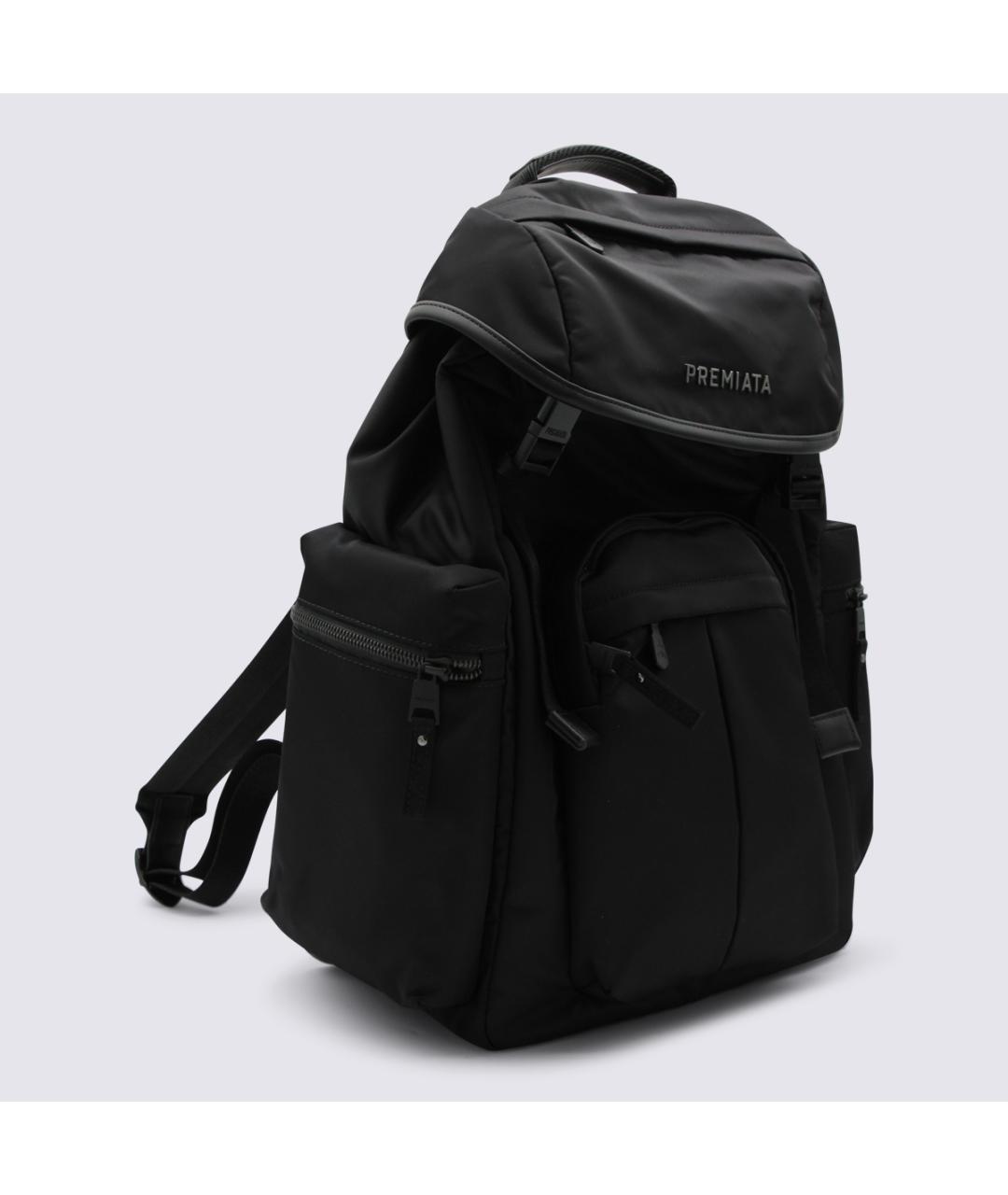 PREMIATA Черный тканевый рюкзак, фото 2