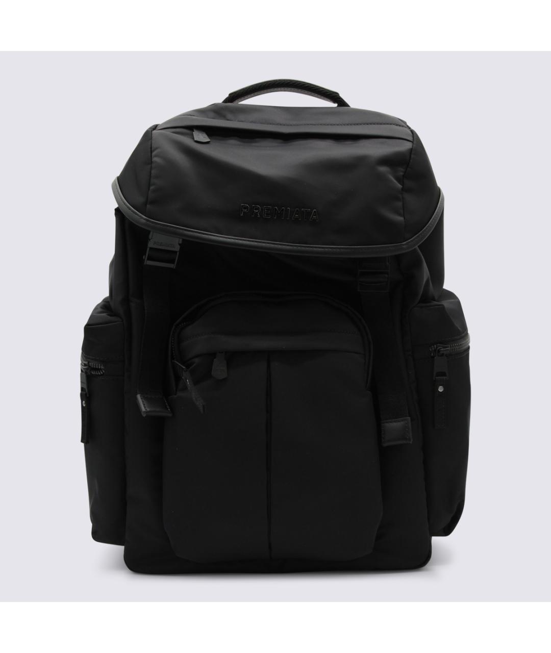 PREMIATA Черный тканевый рюкзак, фото 5