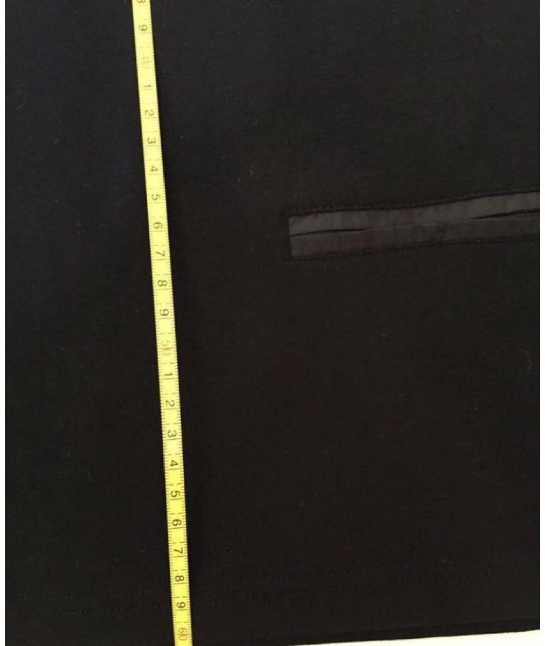 PRADA Черная хлопко-эластановая футболка, фото 7