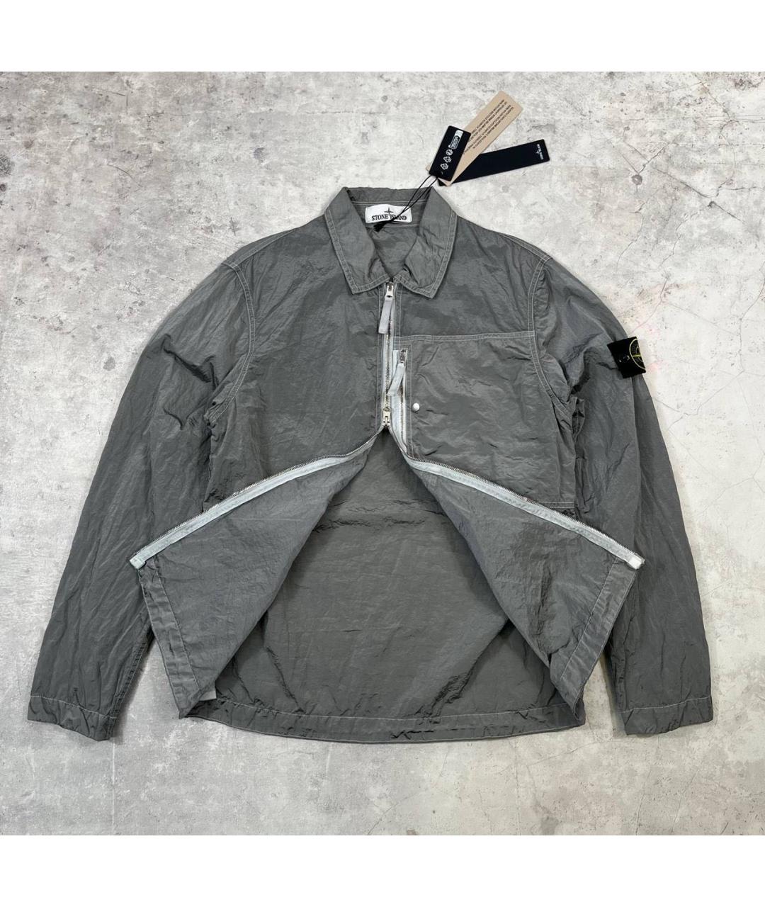 STONE ISLAND Серая куртка, фото 3