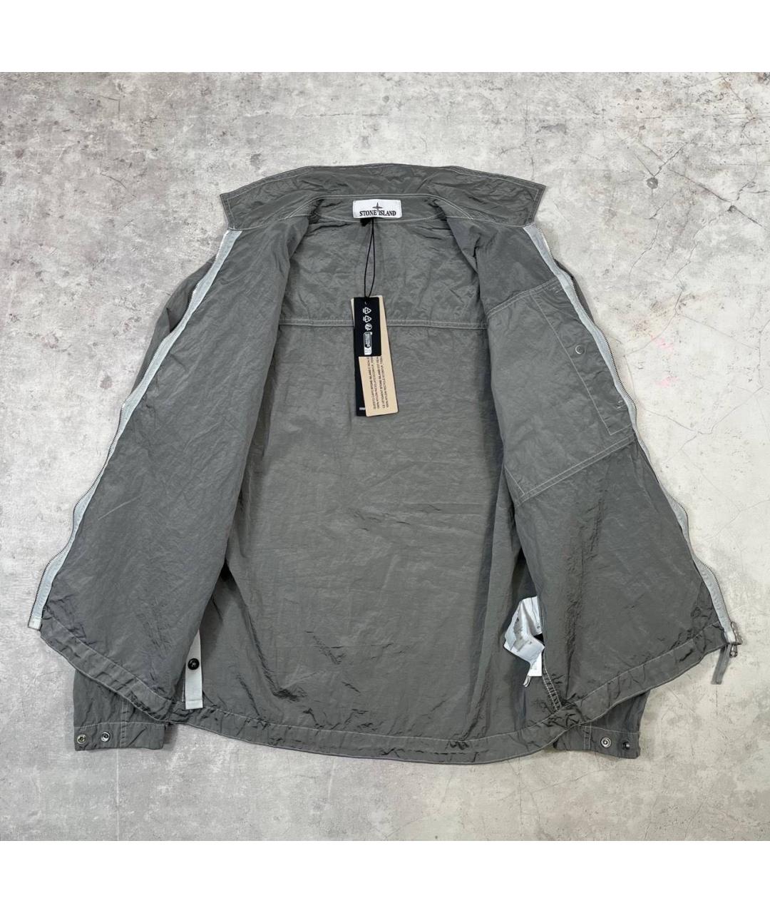 STONE ISLAND Серая куртка, фото 4