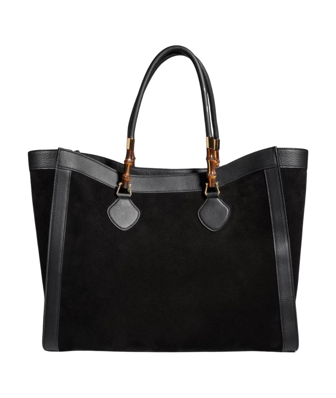 GUCCI Черная сумка тоут, фото 1