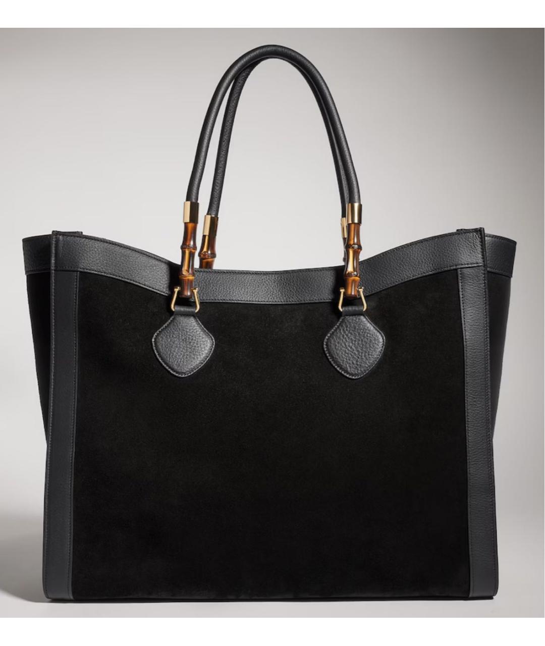 GUCCI Черная сумка тоут, фото 4