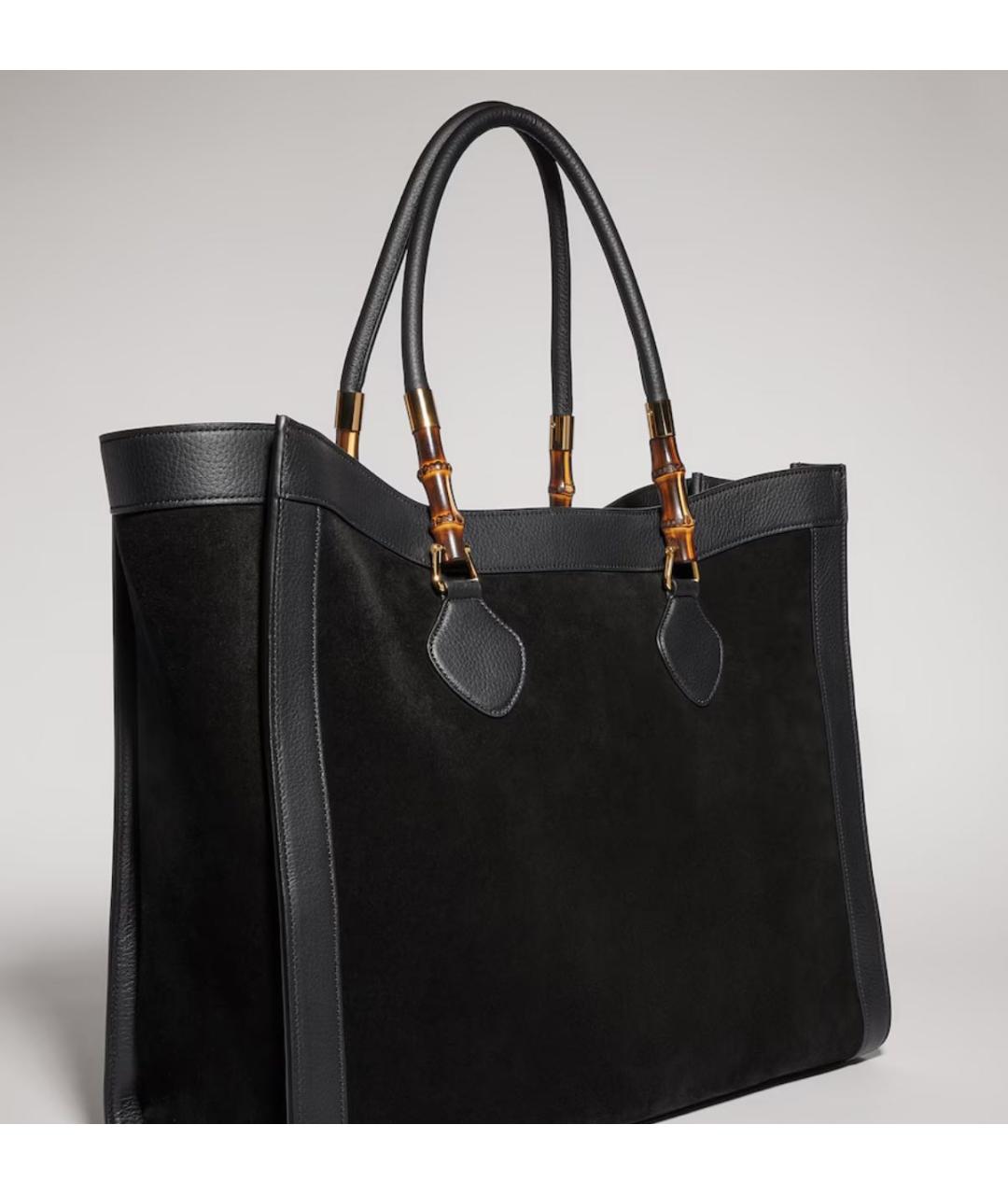 GUCCI Черная сумка тоут, фото 2