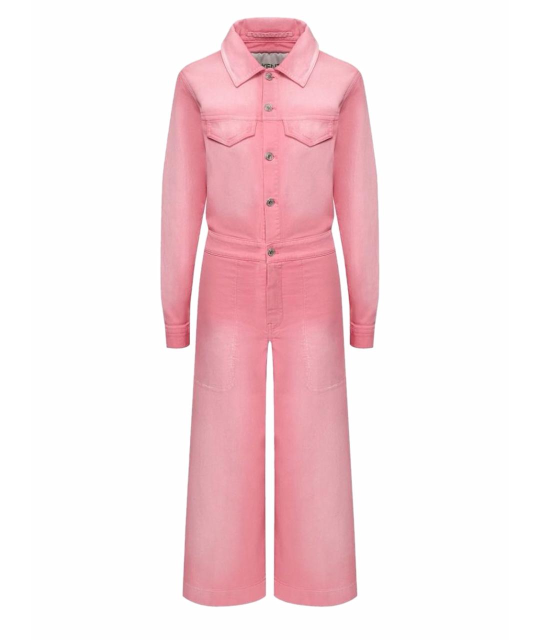 KENZO Розовый деним комбинезон, фото 1