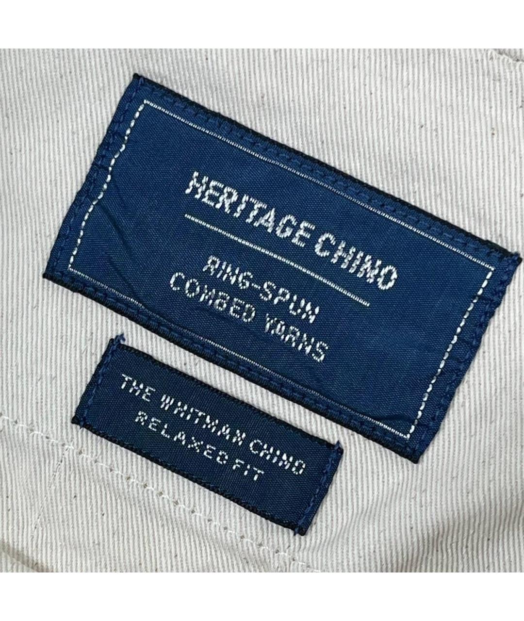 POLO RALPH LAUREN Бежевые хлопковые брюки чинос, фото 8