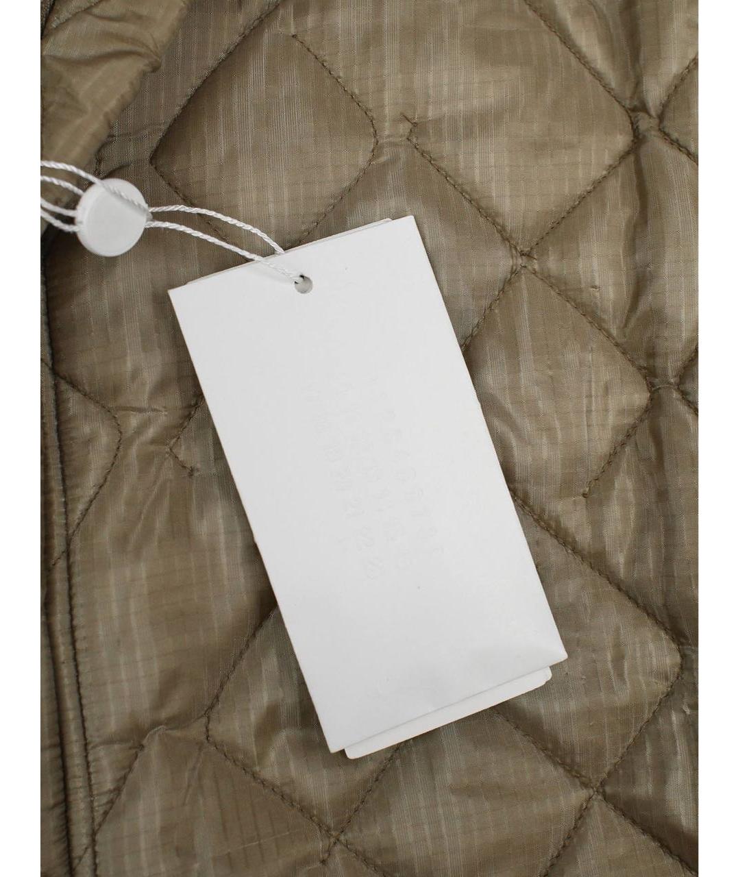 MAISON MARGIELA Бежевая полиамидовая куртка, фото 4