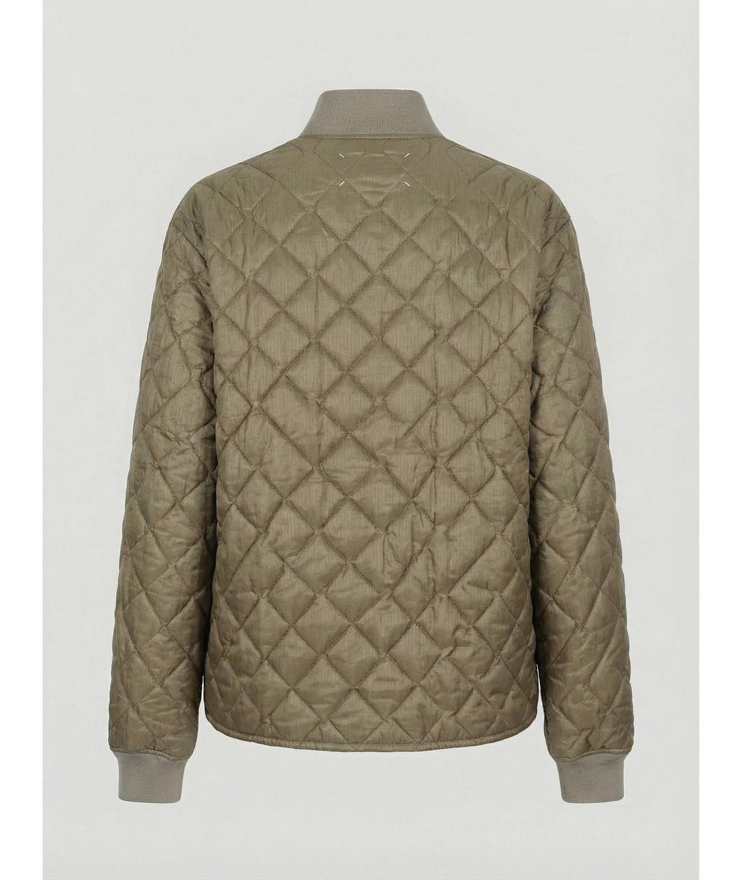 MAISON MARGIELA Бежевая полиамидовая куртка, фото 2