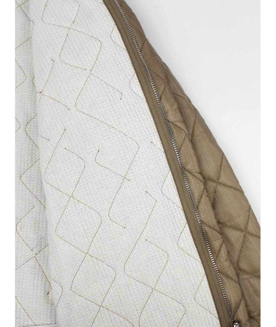 MAISON MARGIELA Бежевая полиамидовая куртка, фото 7