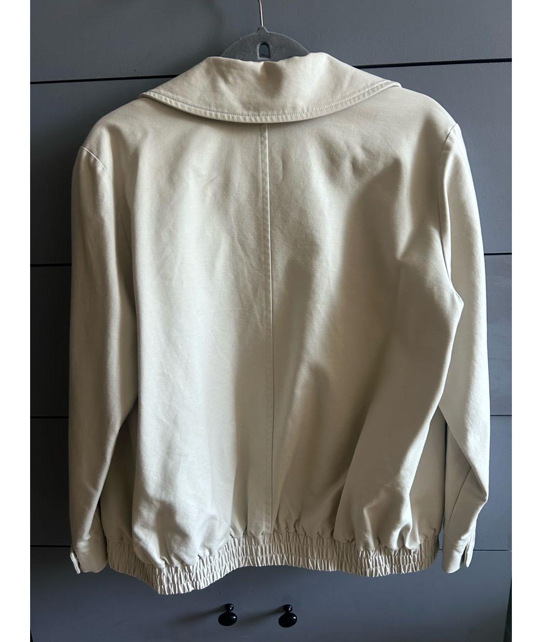 12 STOREEZ Бежевая хлопковая куртка, фото 2