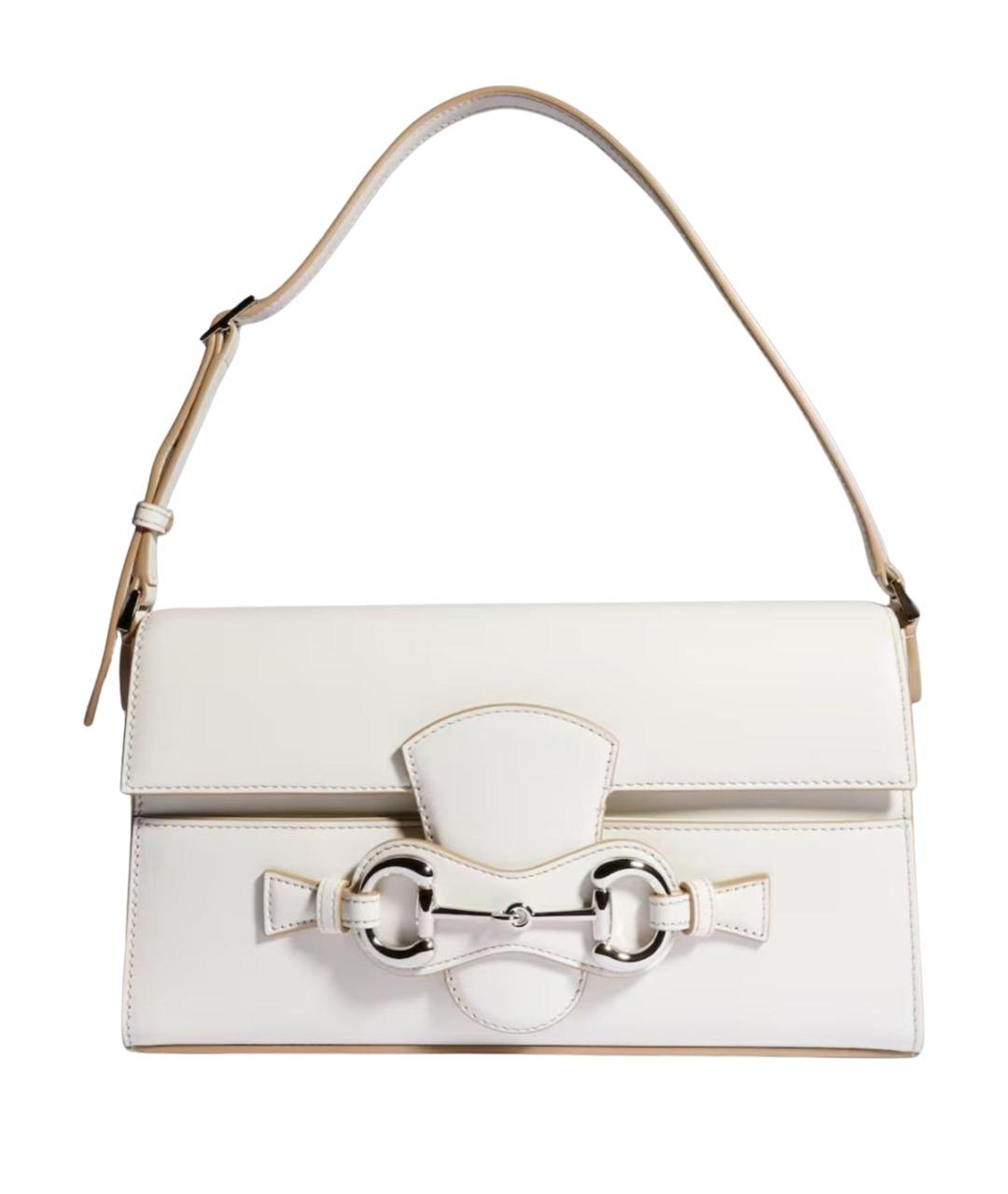 GUCCI Белая сумка с короткими ручками, фото 1