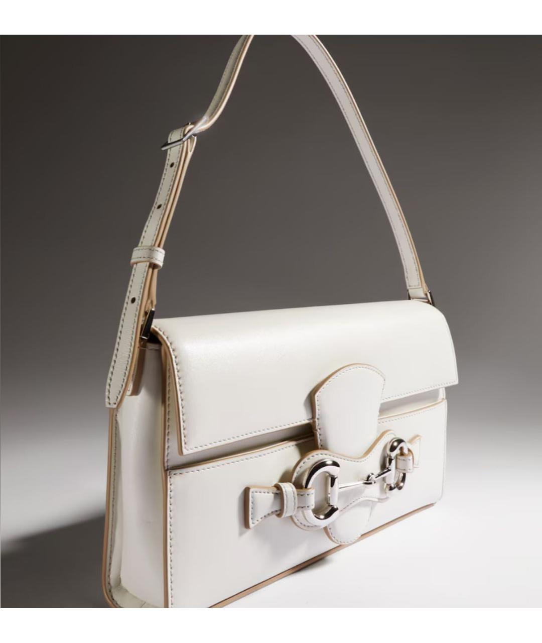 GUCCI Белая сумка с короткими ручками, фото 2