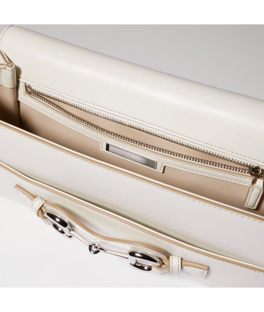 GUCCI Белая сумка с короткими ручками, фото 5