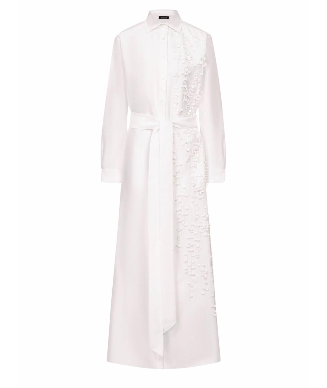 KITON Белое хлопковое вечернее платье, фото 1