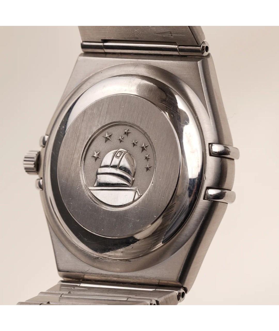 OMEGA Темно-синие часы, фото 8