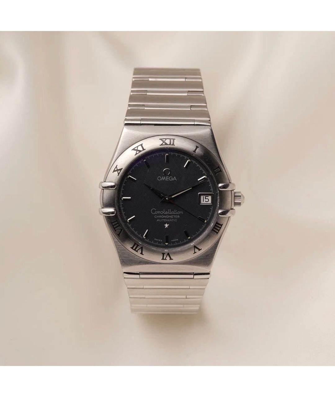 OMEGA Темно-синие часы, фото 9