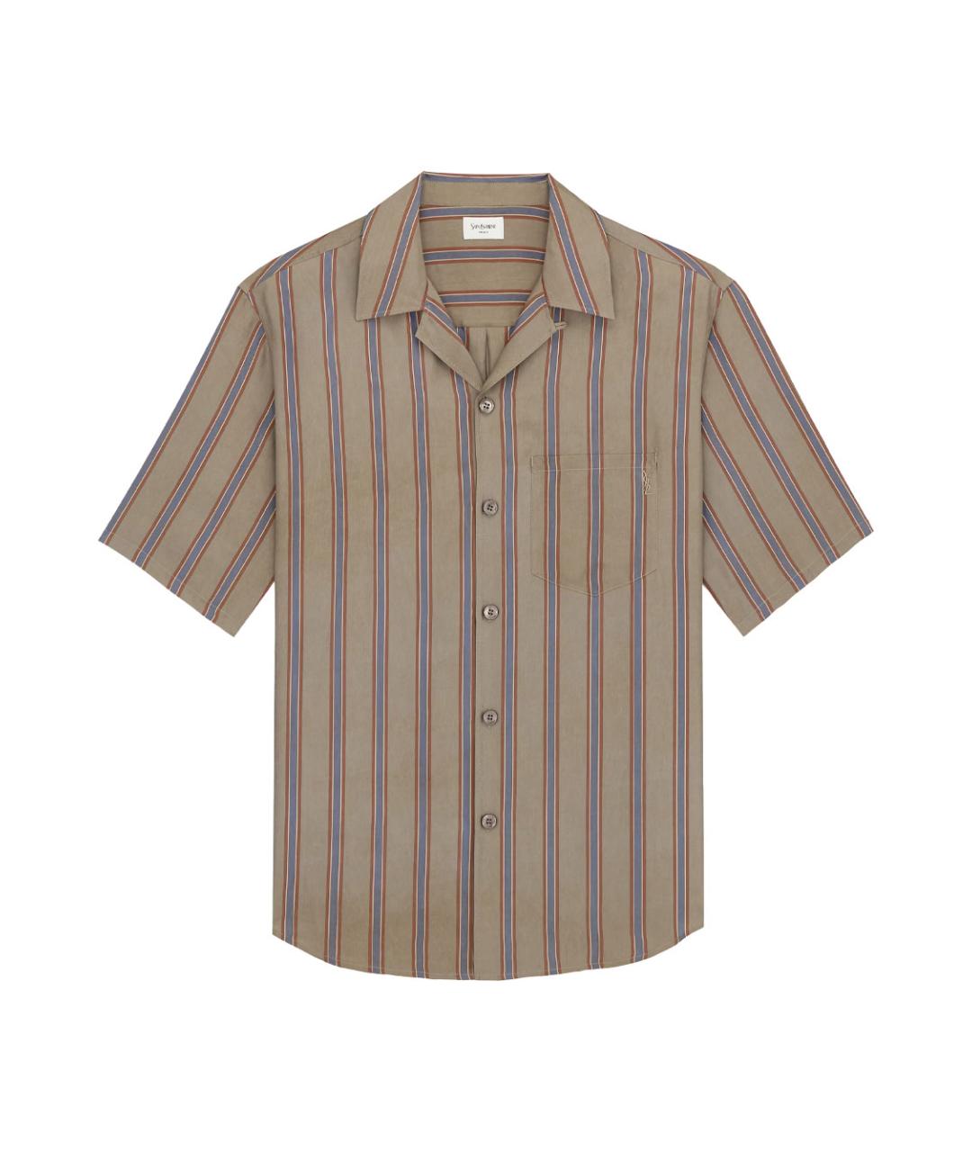 SAINT LAURENT Мульти кэжуал рубашка, фото 1