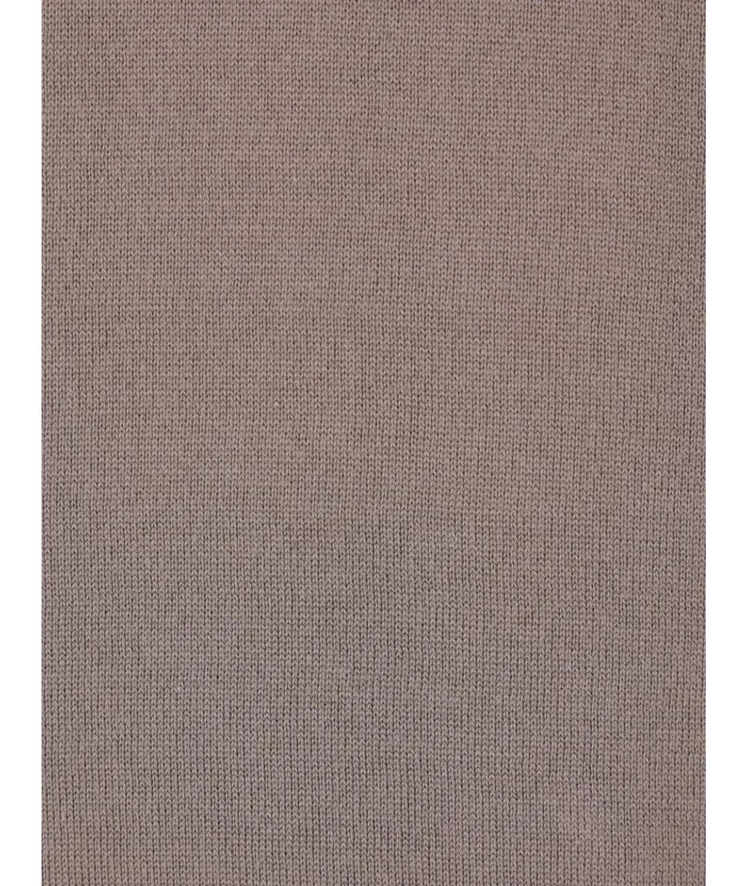 BRUNELLO CUCINELLI Бежевый хлопковый джемпер / свитер, фото 3