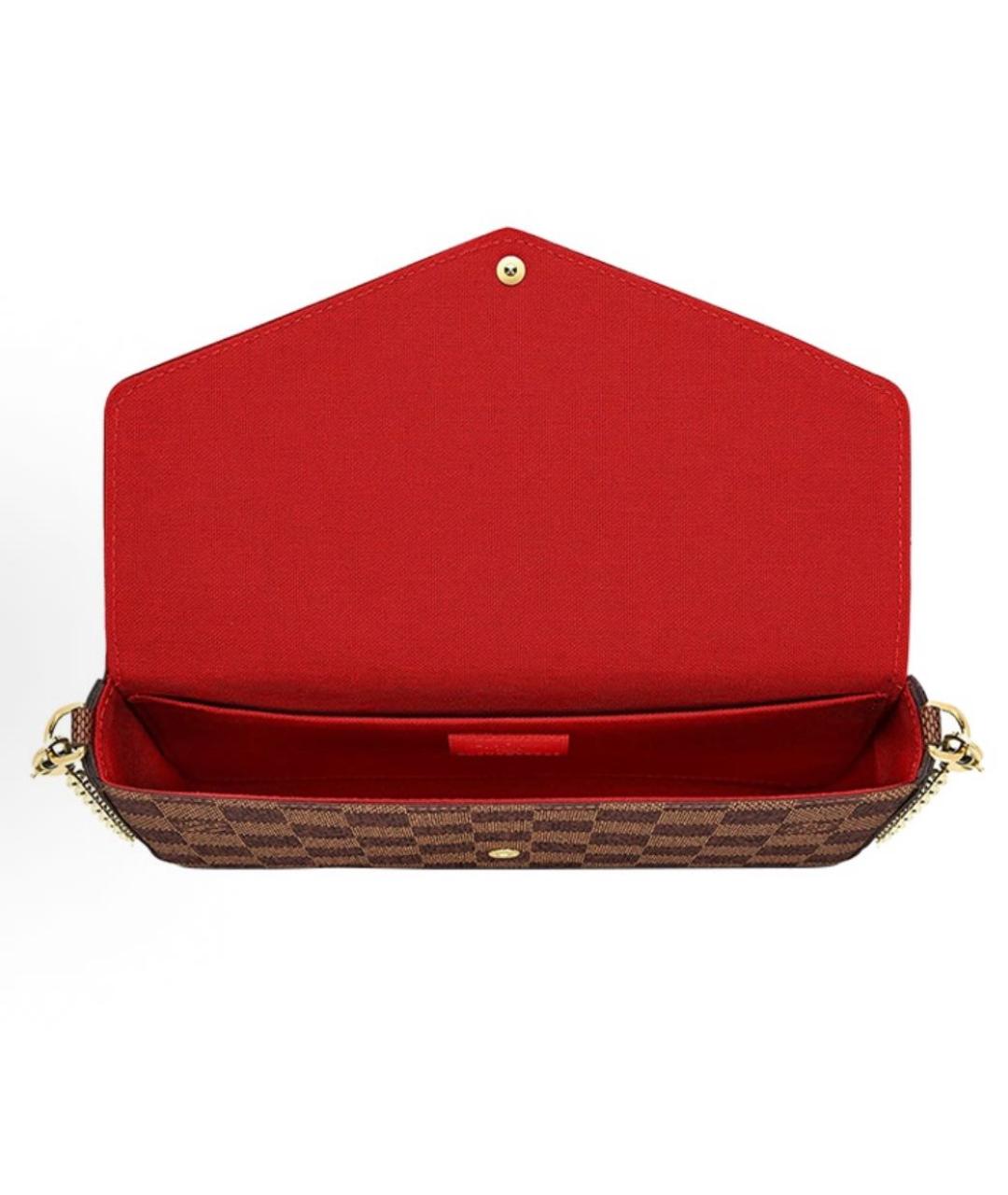 LOUIS VUITTON Коричневая сумка через плечо, фото 4