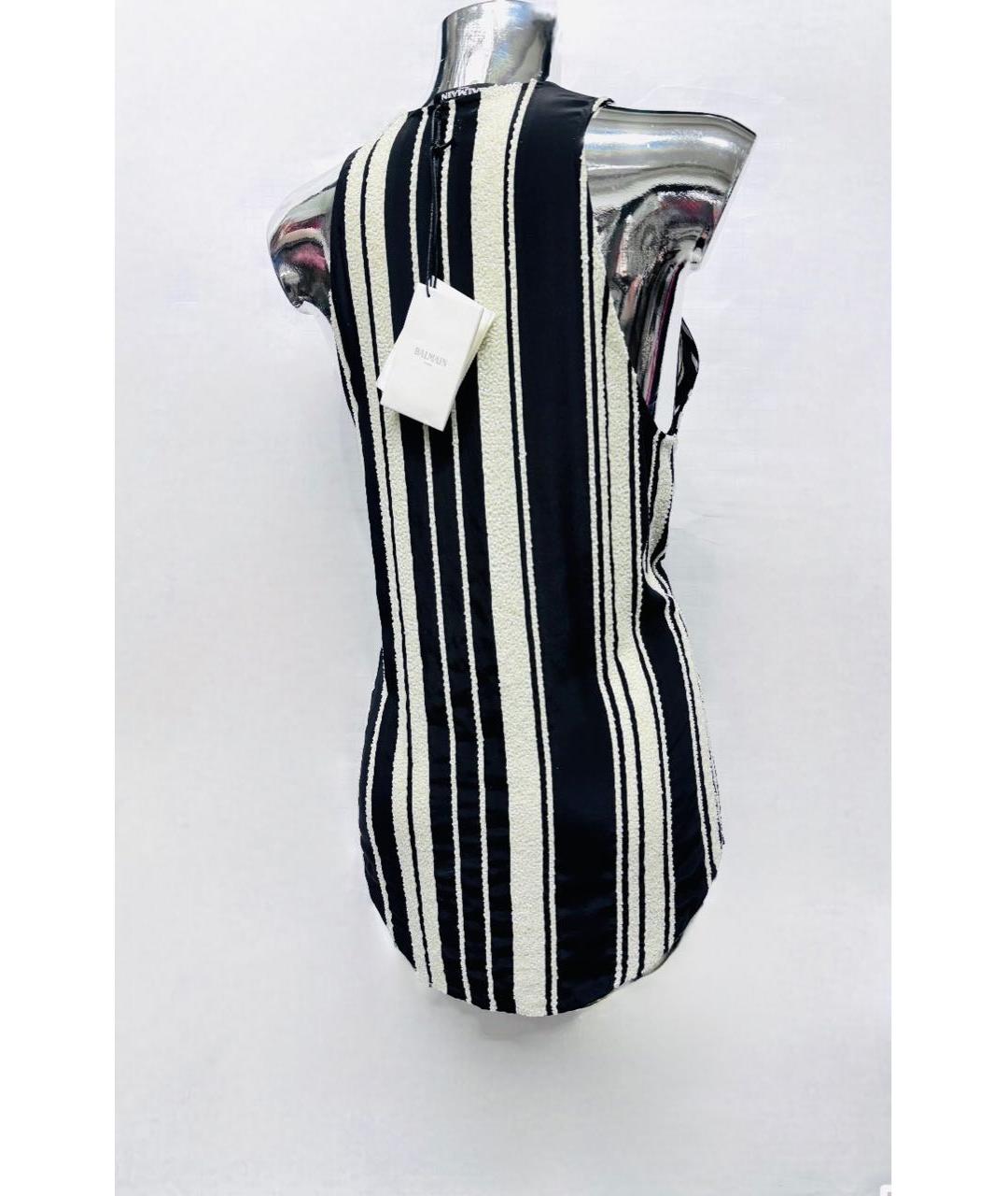 BALMAIN Белая шелковая майка, фото 7