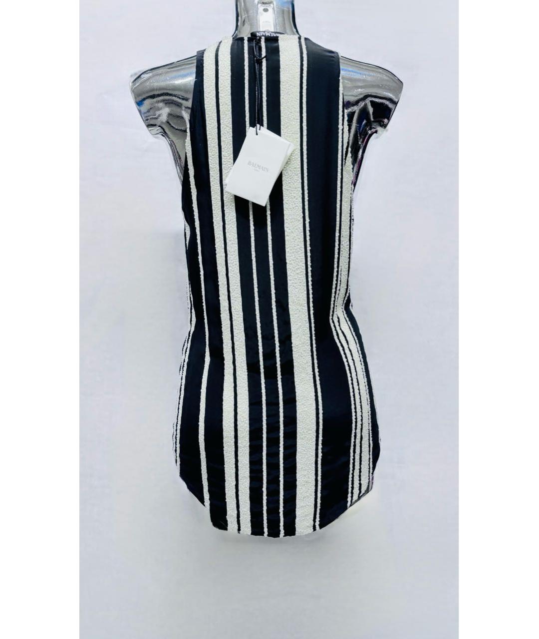 BALMAIN Белая шелковая майка, фото 2