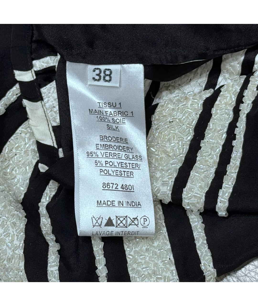 BALMAIN Белая шелковая майка, фото 5