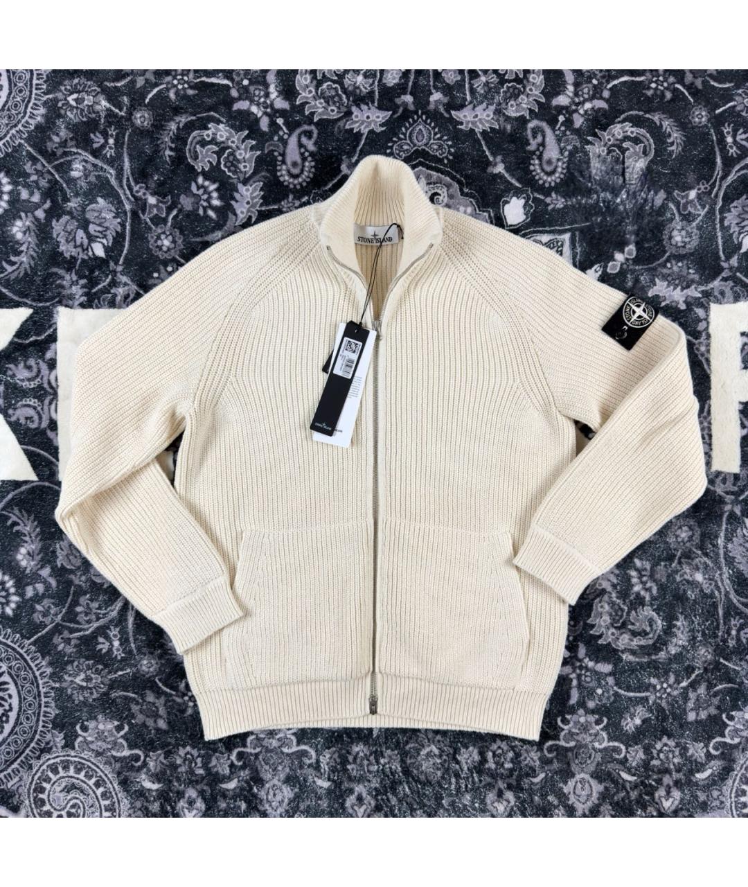 STONE ISLAND Шерстяной кардиган, фото 6