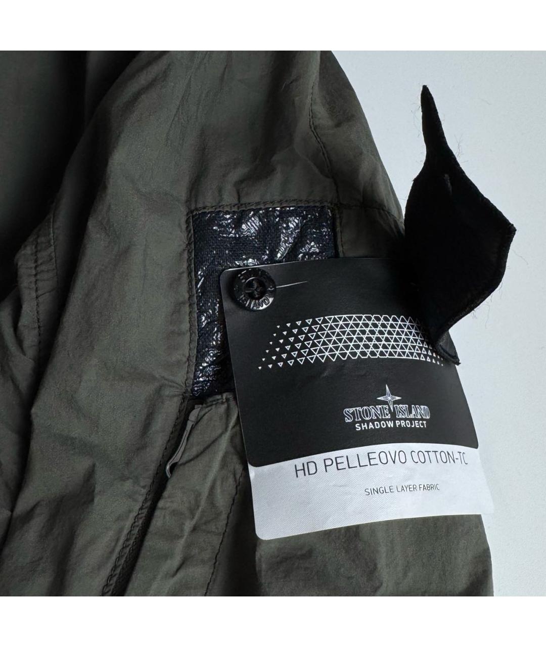 STONE ISLAND SHADOW PROJECT Хаки куртка, фото 4