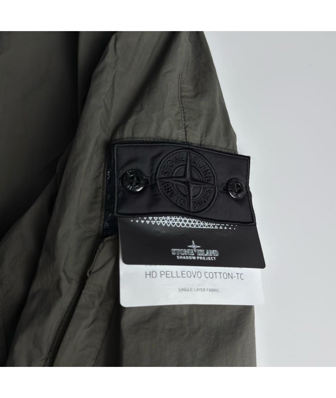 STONE ISLAND SHADOW PROJECT Хаки куртка, фото 2