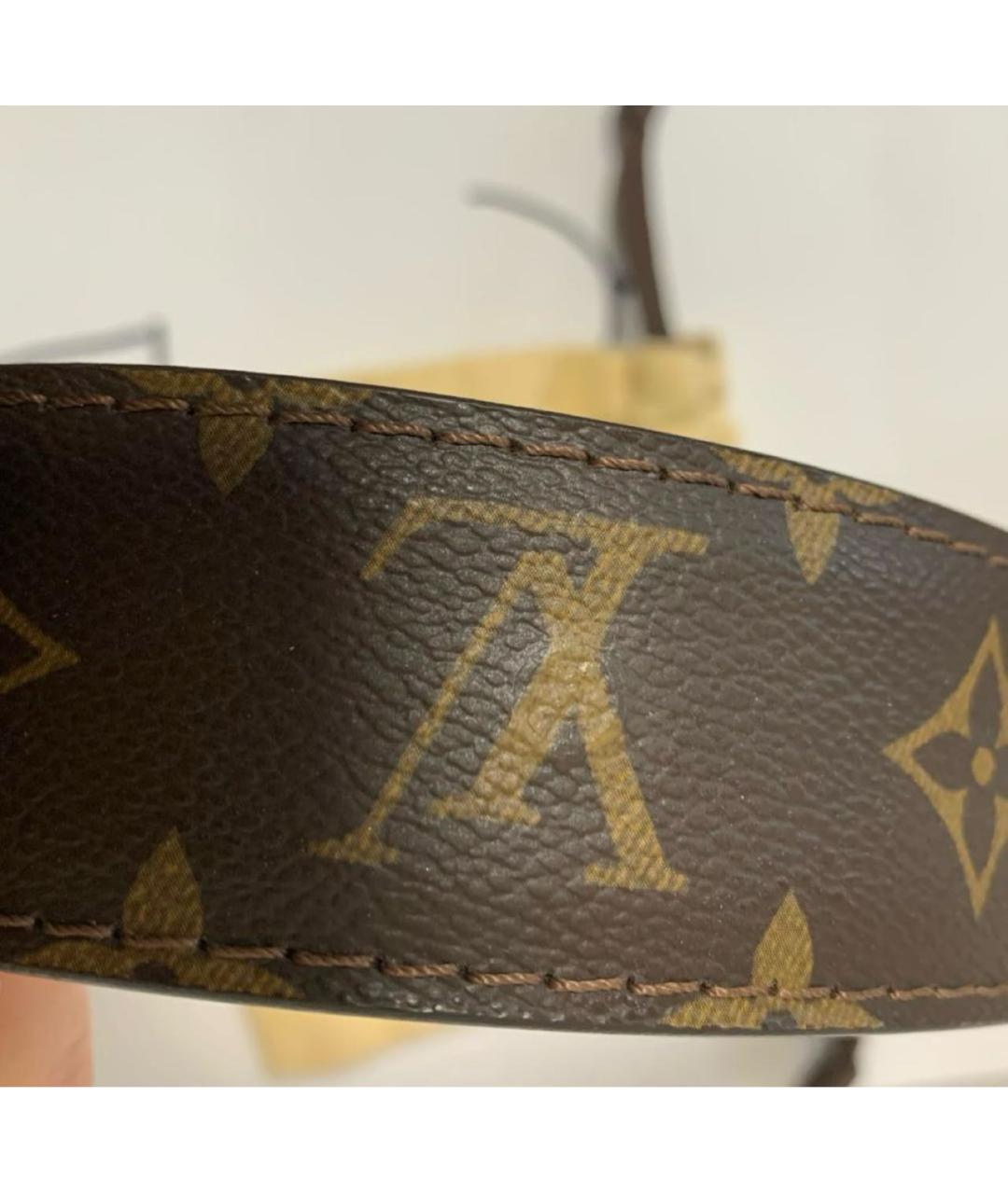 LOUIS VUITTON Коричневая поясная сумка, фото 7