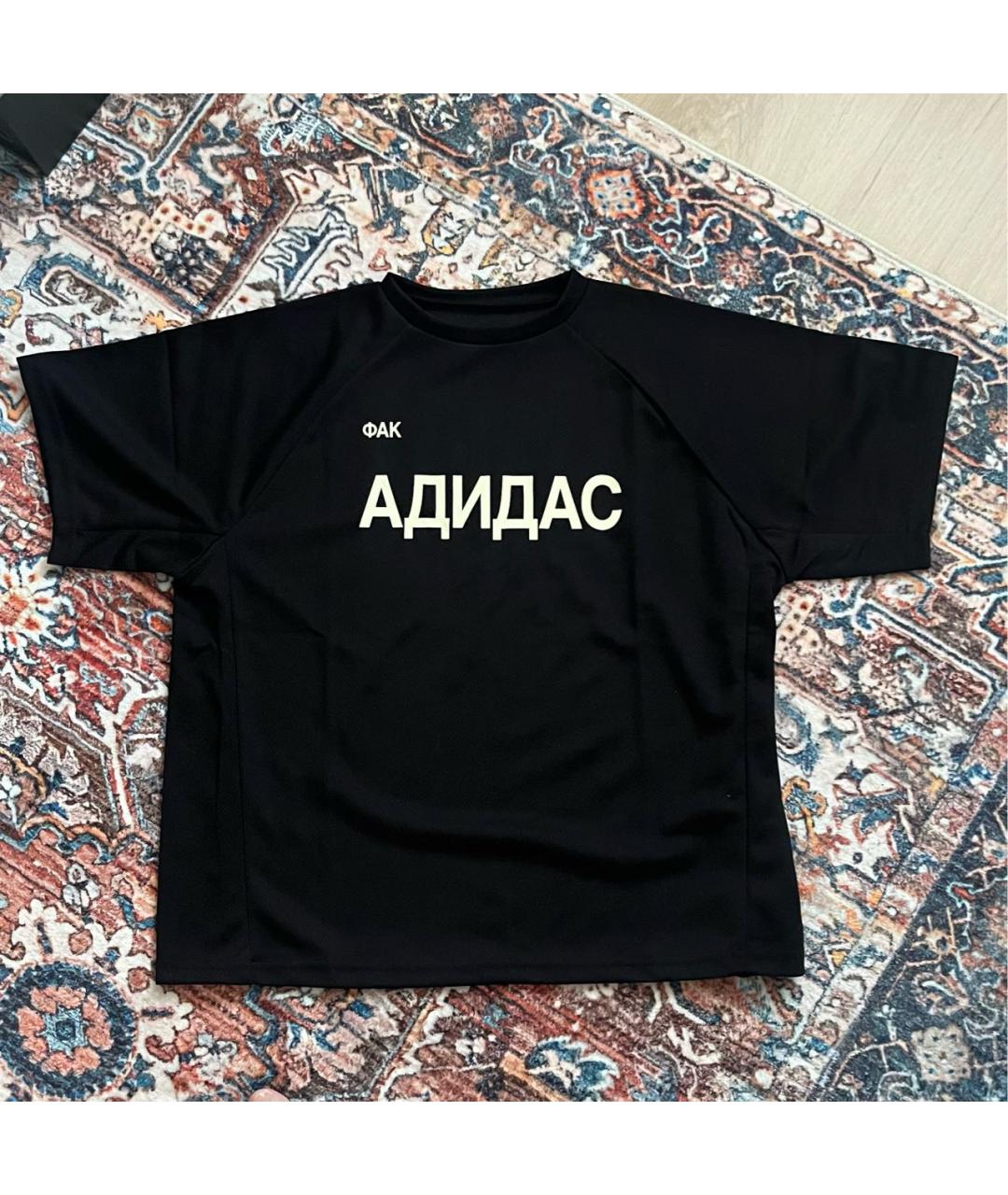 YEEZY Черная футболка, фото 5