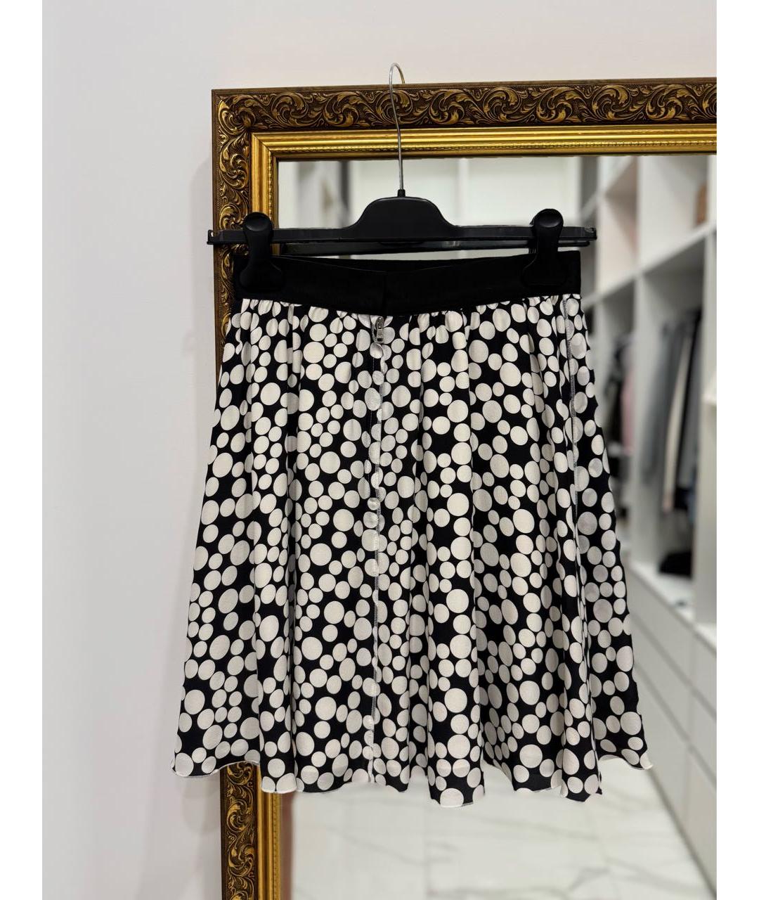 DOLCE&GABBANA Шелковая юбка мини, фото 7