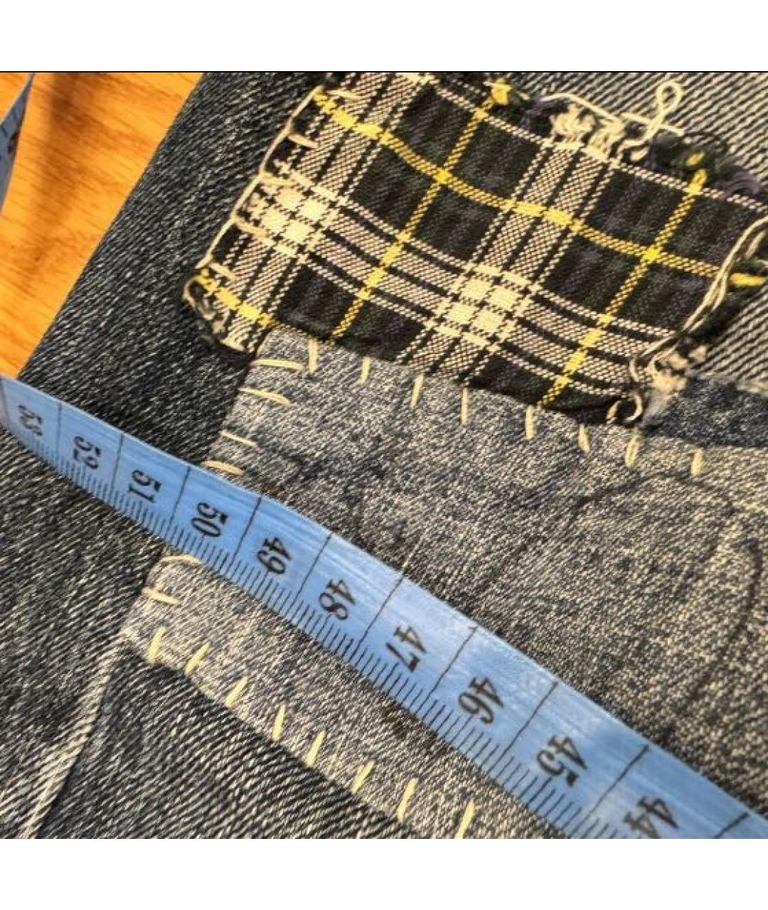 POLO RALPH LAUREN Темно-синие хлопковые прямые джинсы, фото 6