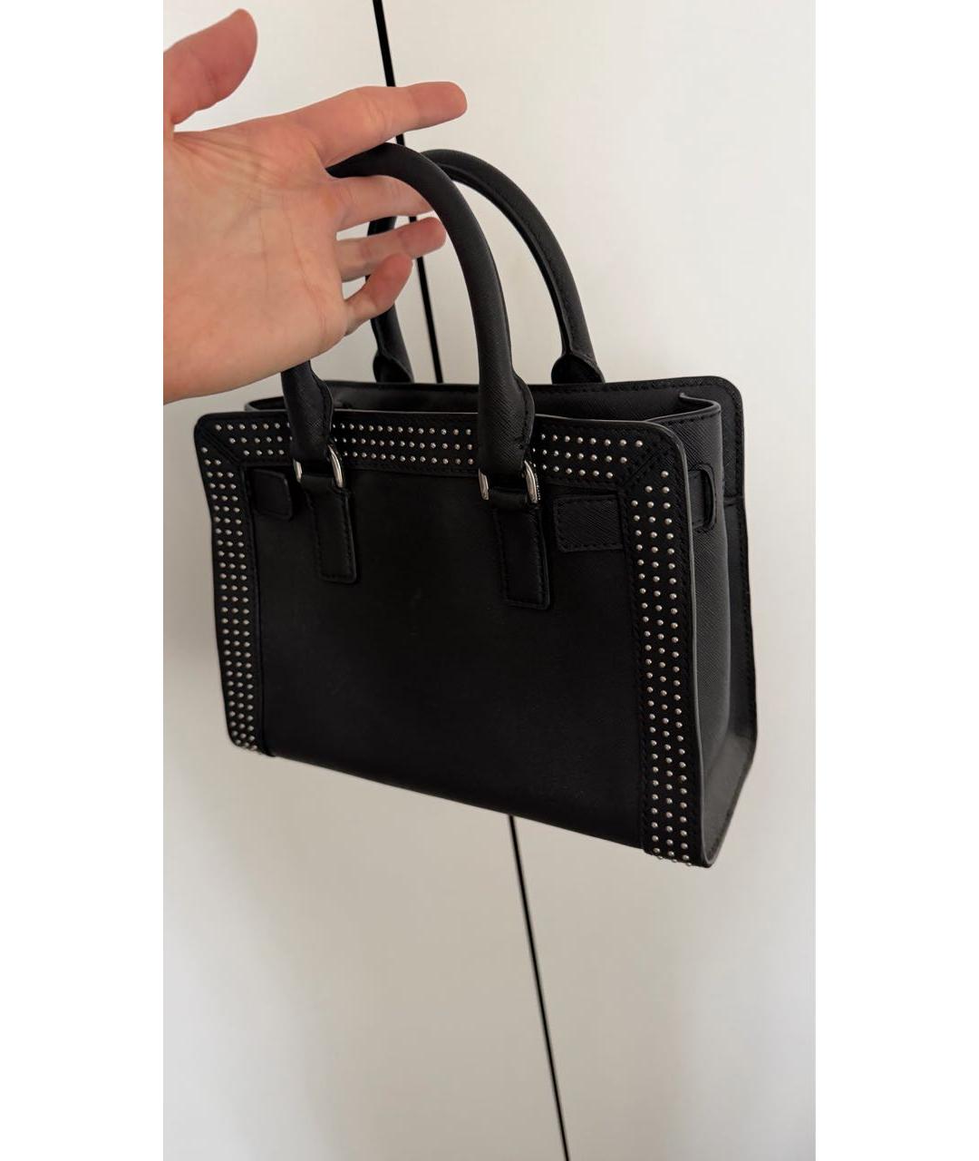 MICHAEL KORS Черная сумка тоут, фото 2