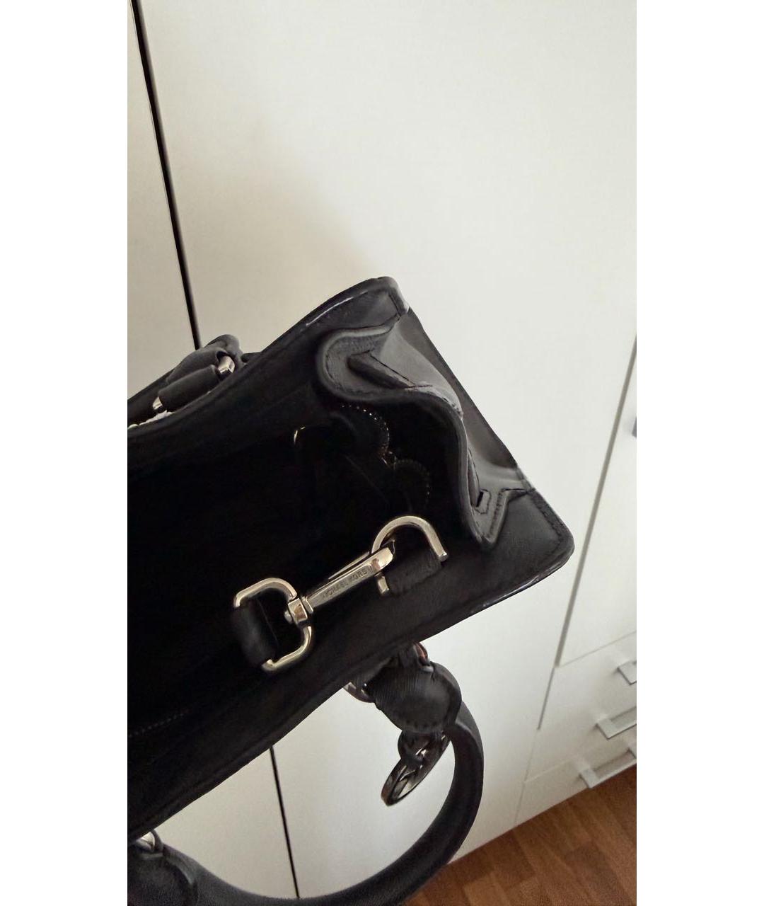 MICHAEL KORS Черная сумка тоут, фото 7