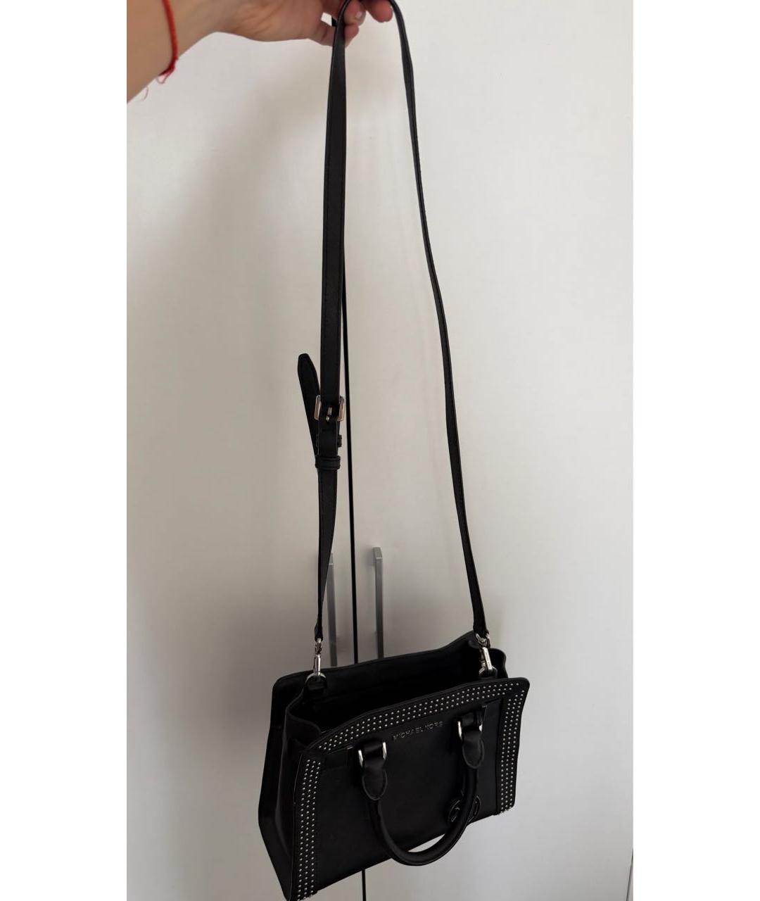 MICHAEL KORS Черная сумка тоут, фото 5