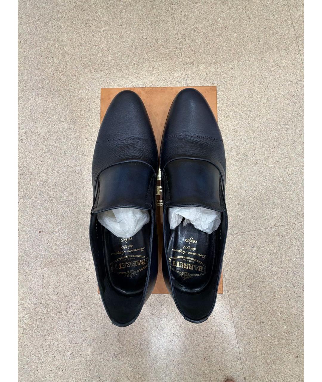 BARRETT Темно-синие кожаные лоферы, фото 2