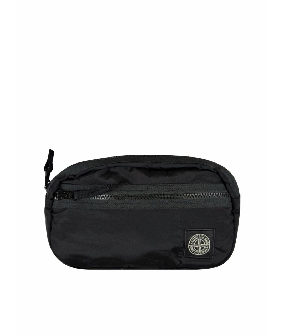STONE ISLAND Черная барсетка, фото 1