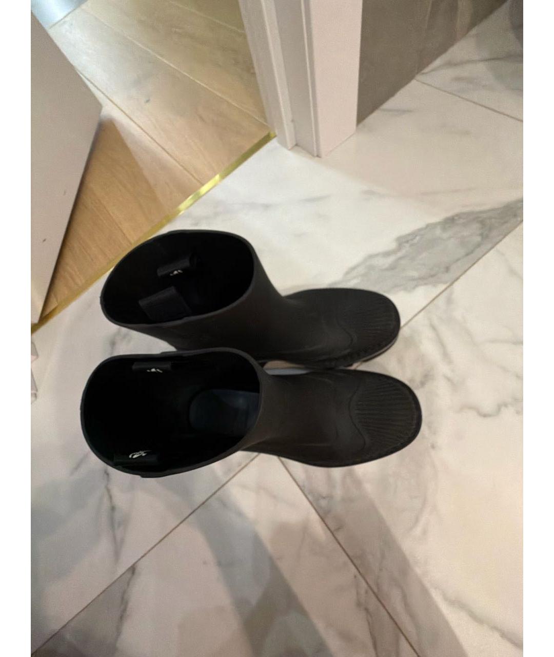 CHLOE Черные резиновые полусапоги, фото 3