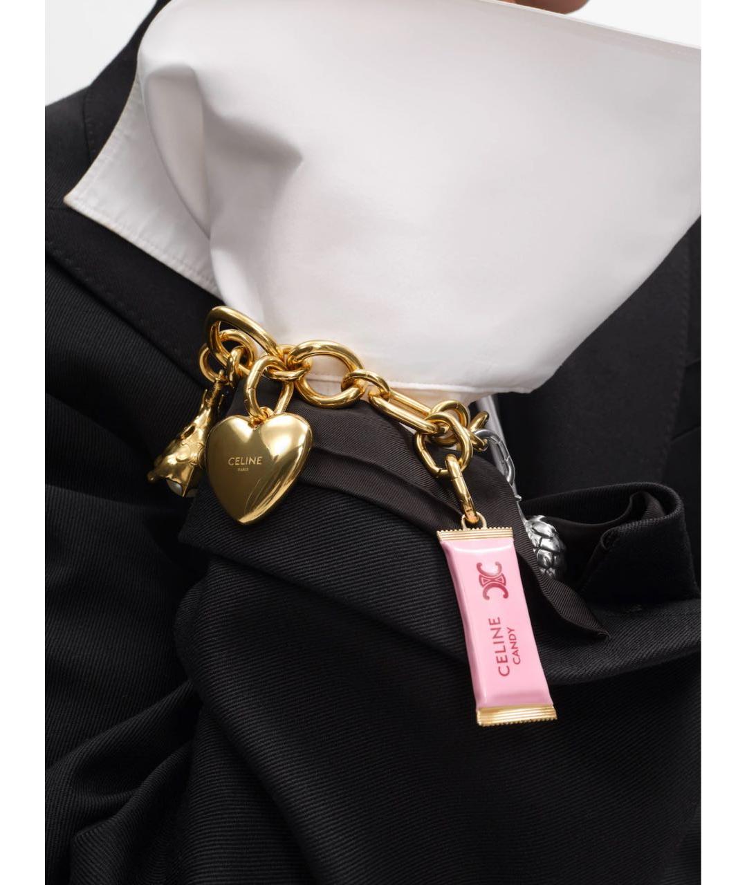 CELINE Розовая подвеска, фото 2