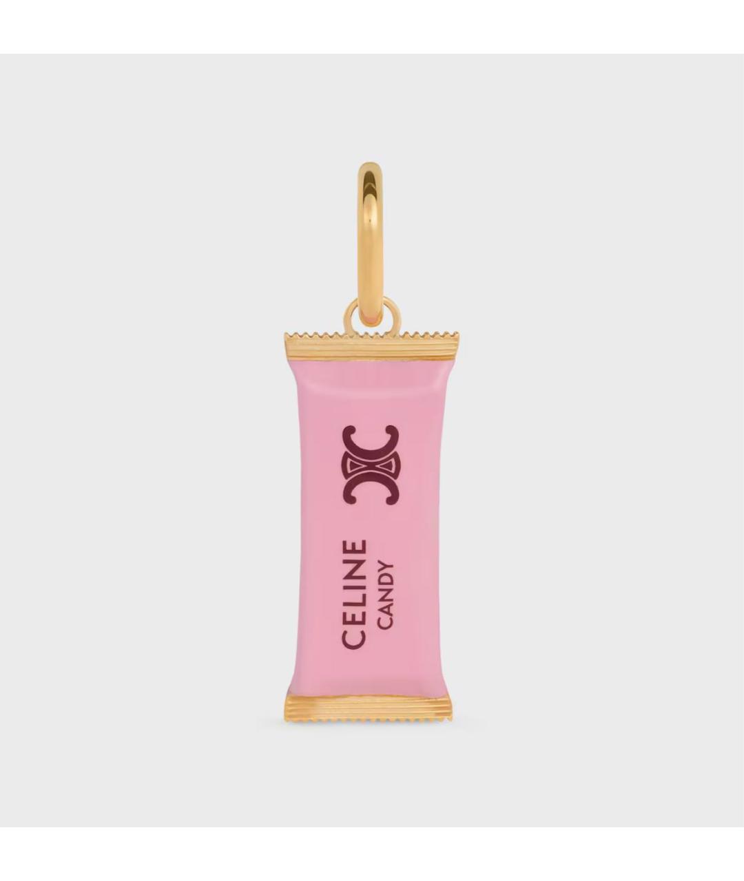 CELINE Розовая подвеска, фото 4