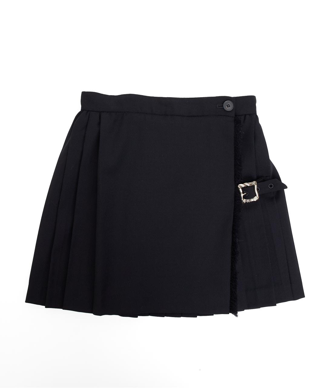 Enfants Riches Déprimés Черная шерстяная юбка мини, фото 1