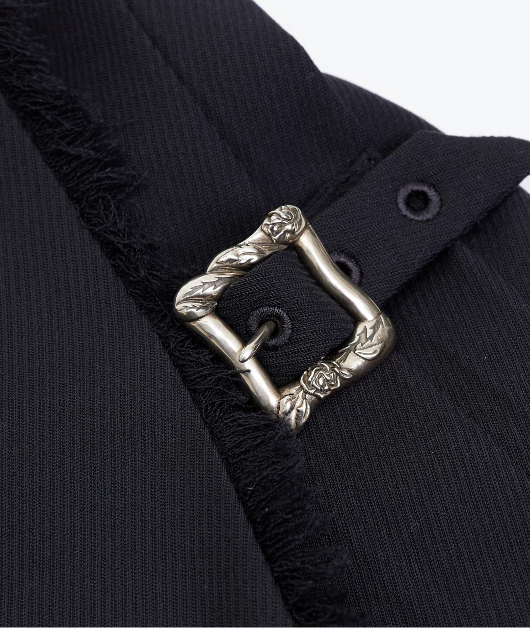 Enfants Riches Déprimés Черная шерстяная юбка мини, фото 4