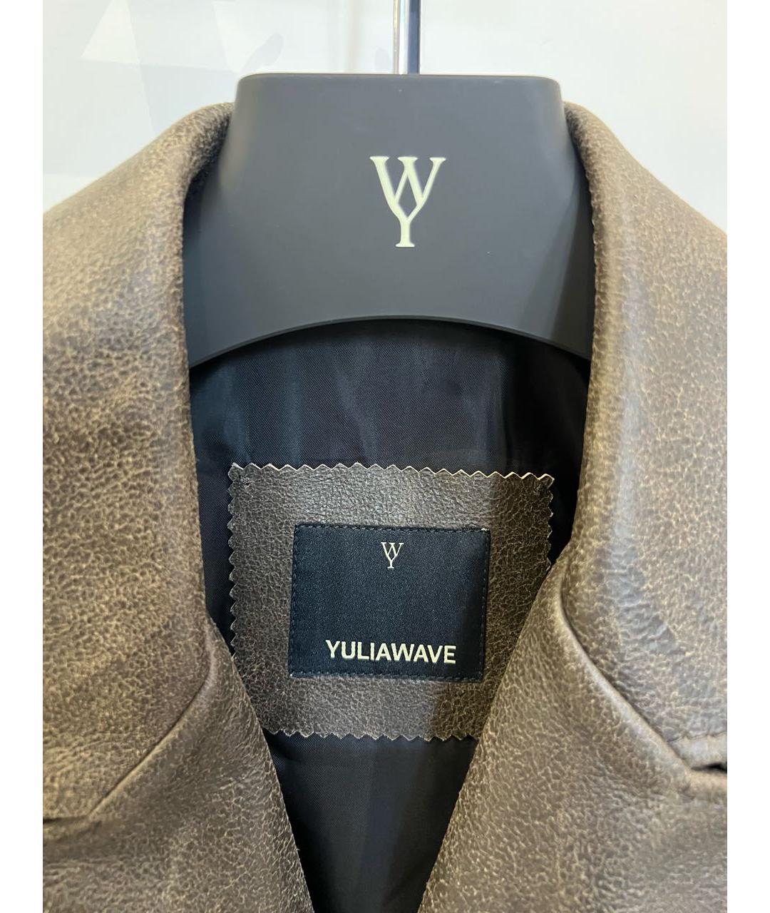 123 Коричневая кожаная куртка, фото 3