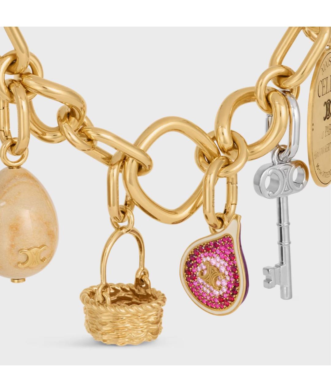 CELINE Фиолетовая подвеска, фото 2